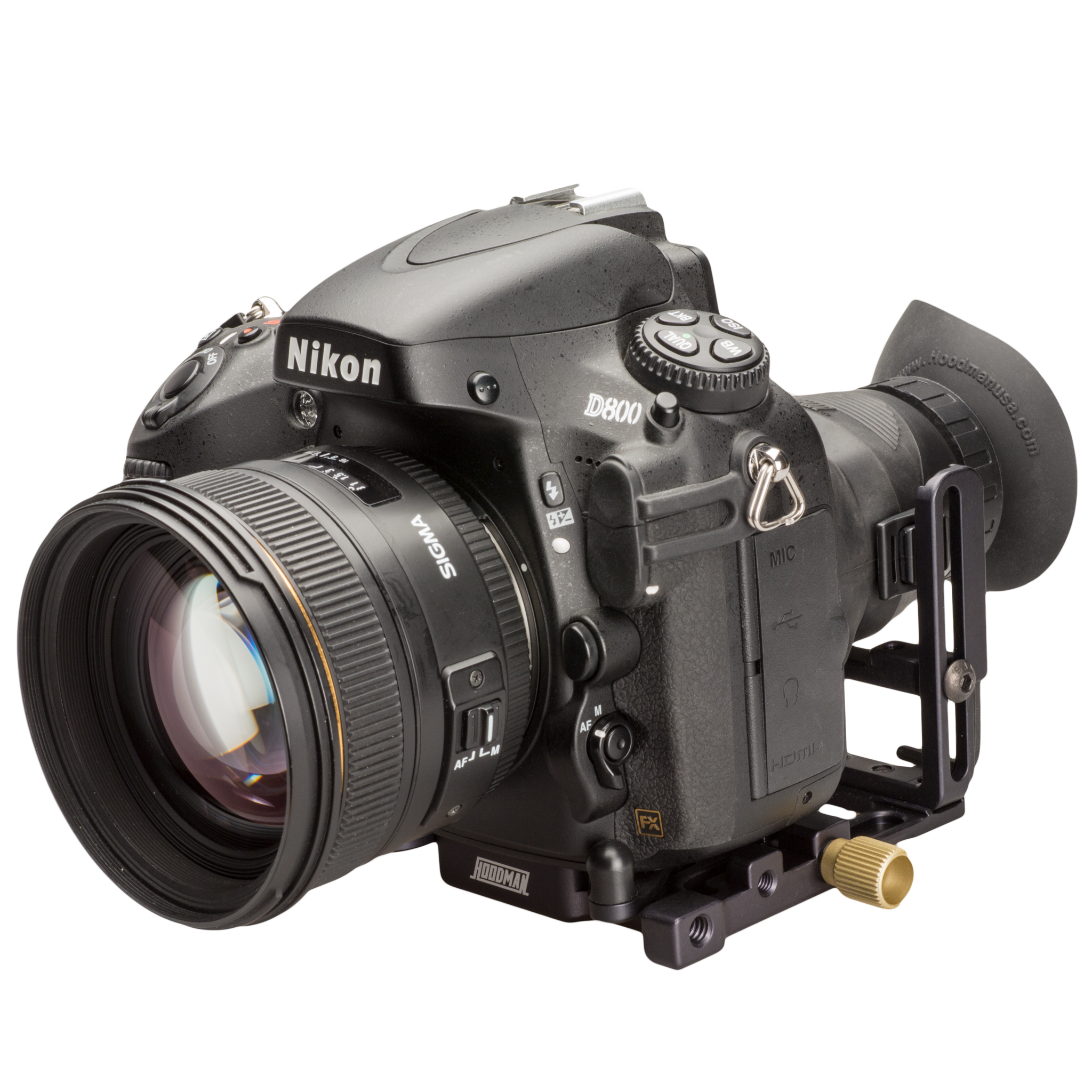 hoodman-live-view-kit-sucherlupe-dslr-kameras-3-fach image 3