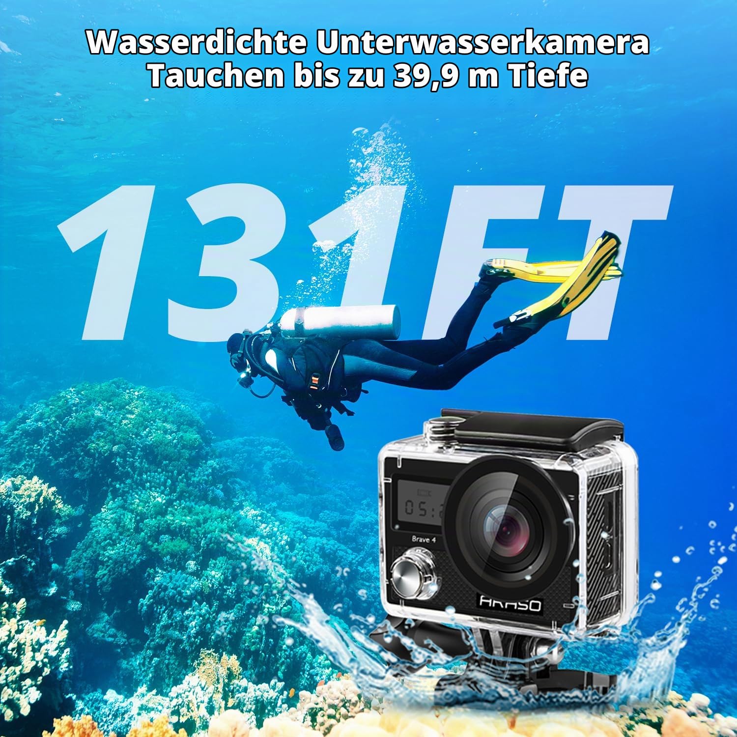 akaso-brave-4-actioncam-4k-20mp-30m-unterwasser image 4