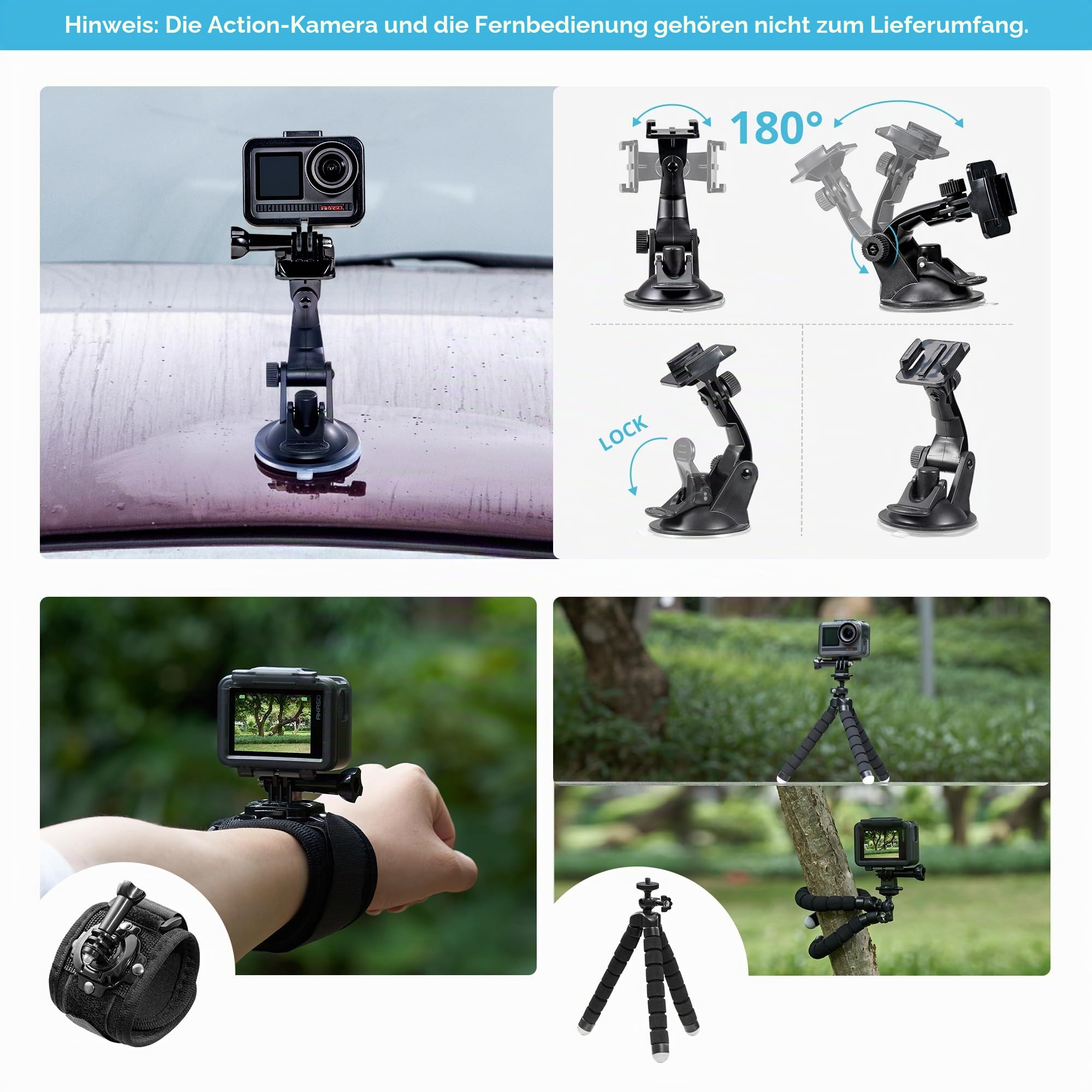 akaso-brave-42-in-1-actioncam-zubeh-rset-mit-tasche image 7