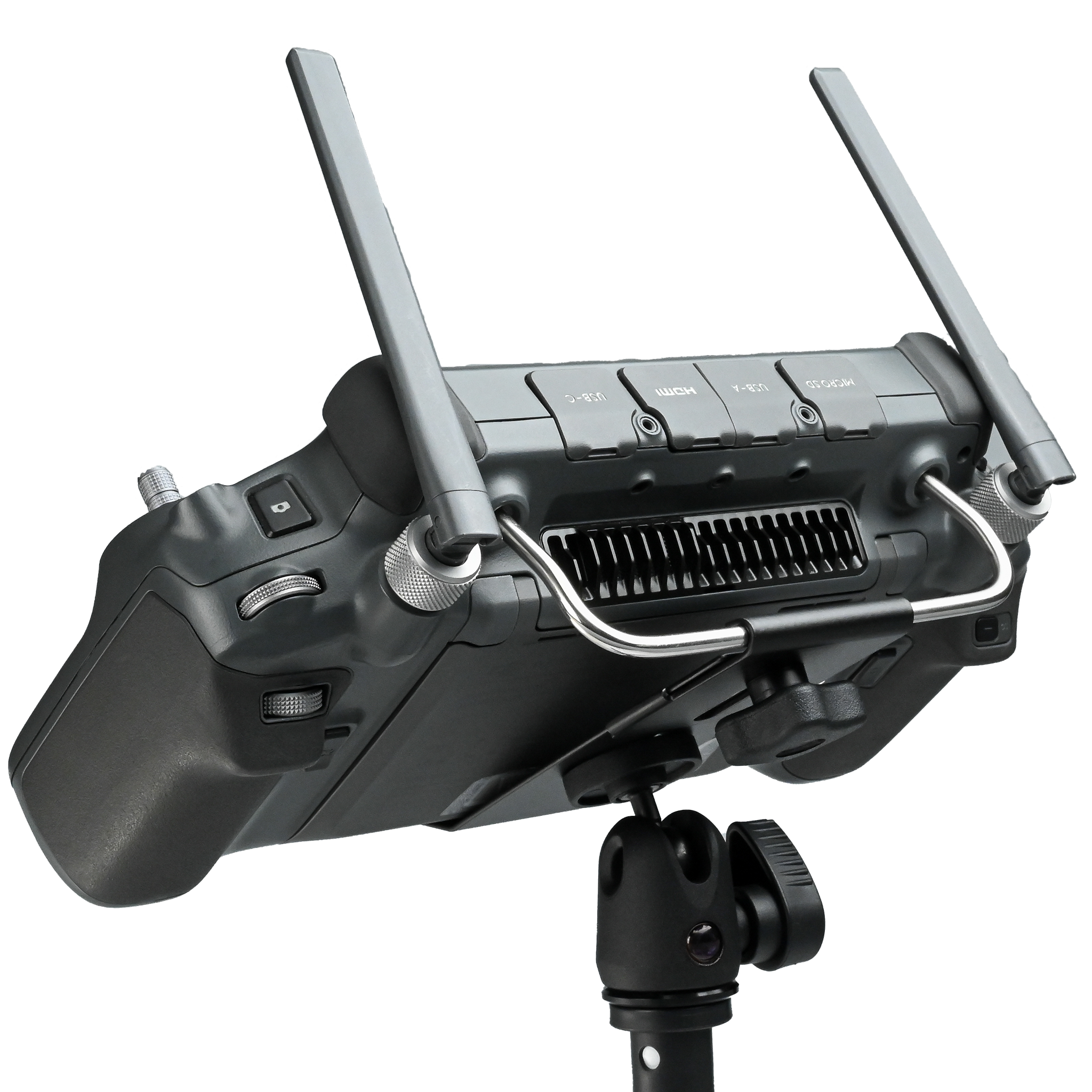 hoodman-tripod-mount-drohnen-controller-stativhalterung-dji-rc-plus-stahl image 3