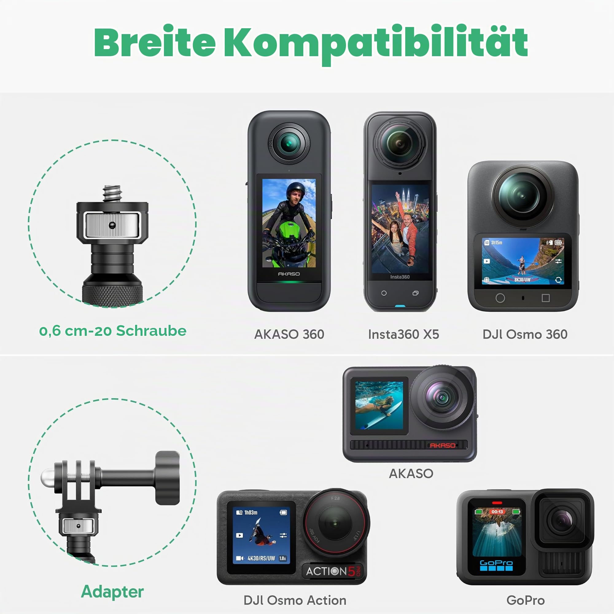 akaso-mini-series-3m-selfie-stick-carbon-unsichtbar image 5