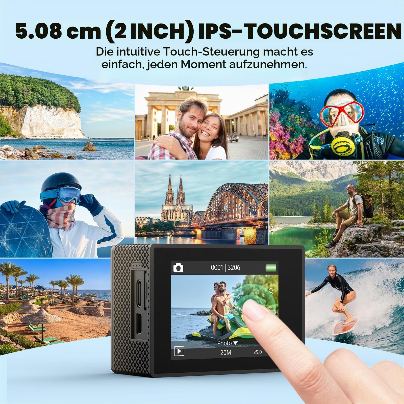 akaso-ek7000-action-cam-4k-128gb-unterwasserkamera-40m image 4