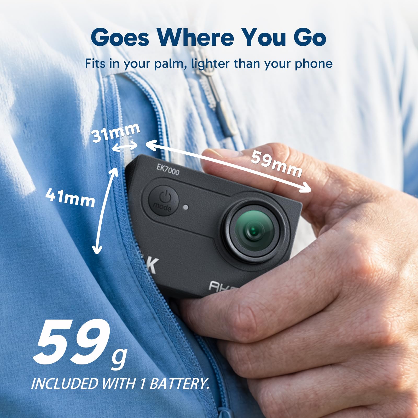 akaso-ek7000-actioncam-4k30-20mp-mit-64gb-karte image 8