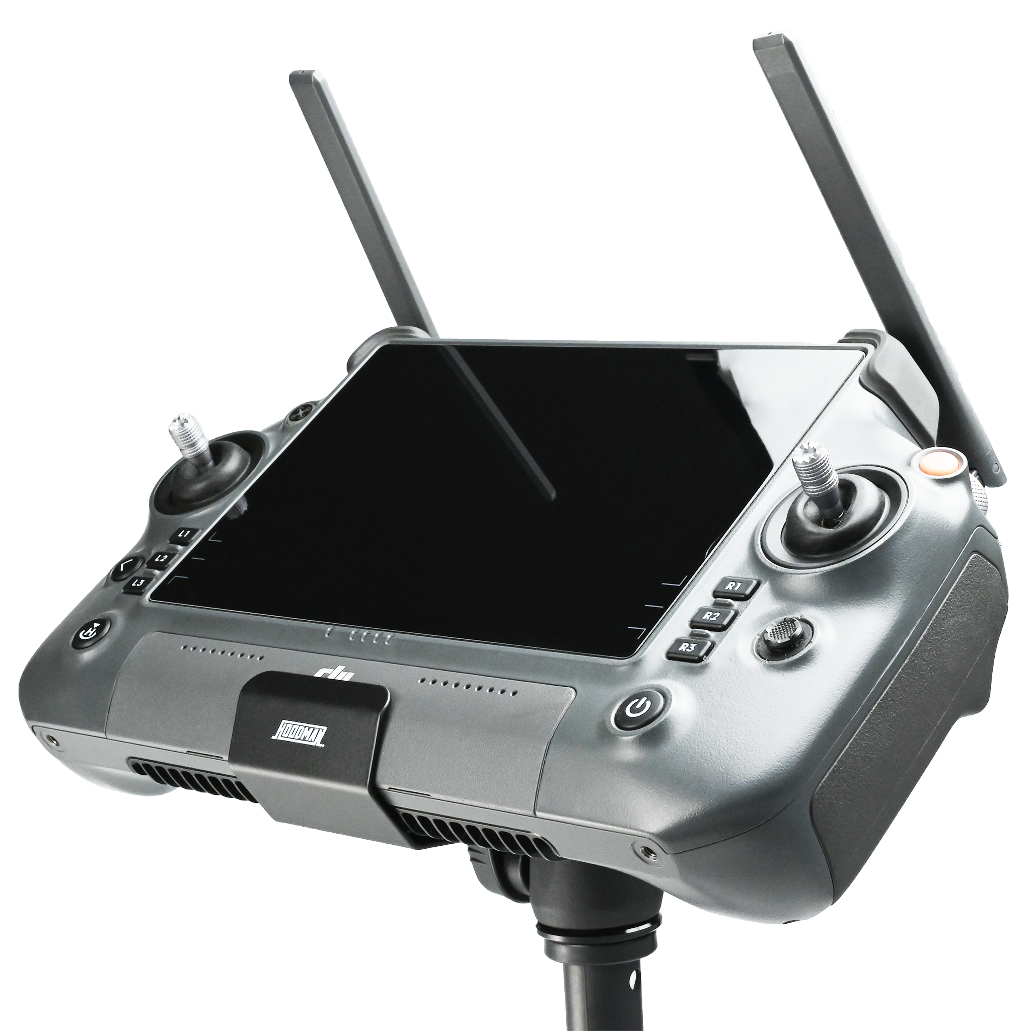 hoodman-tripod-mount-drohnen-controller-stativhalterung-dji-rc-plus-stahl image 2