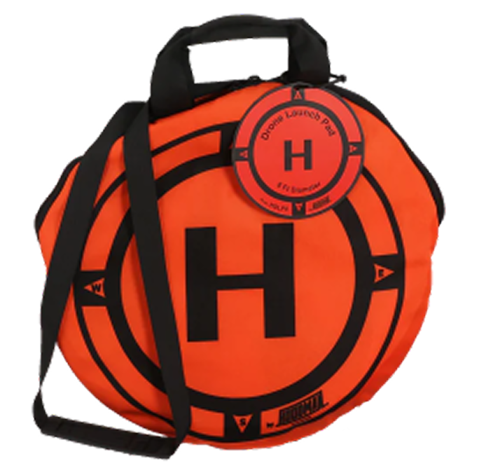 hoodman-drone-landing-pads-hdlp3-landepad-3-ft-orange image 4