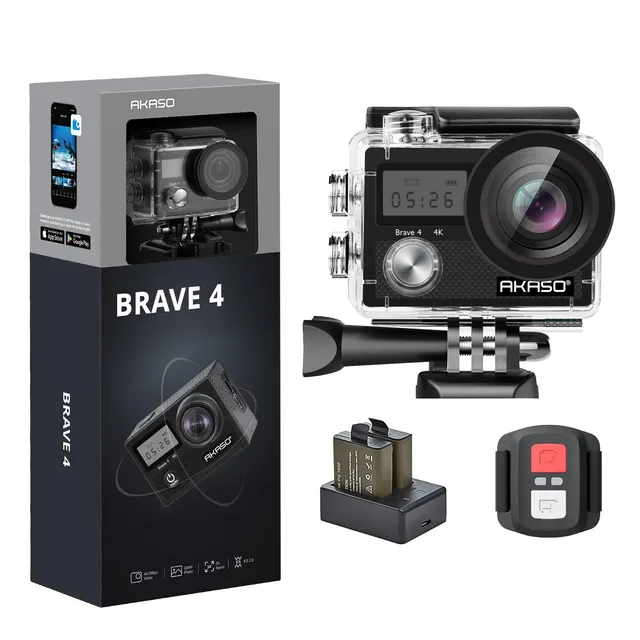 akaso-brave-4-actioncam-4k-20mp-30m-unterwasser image 1