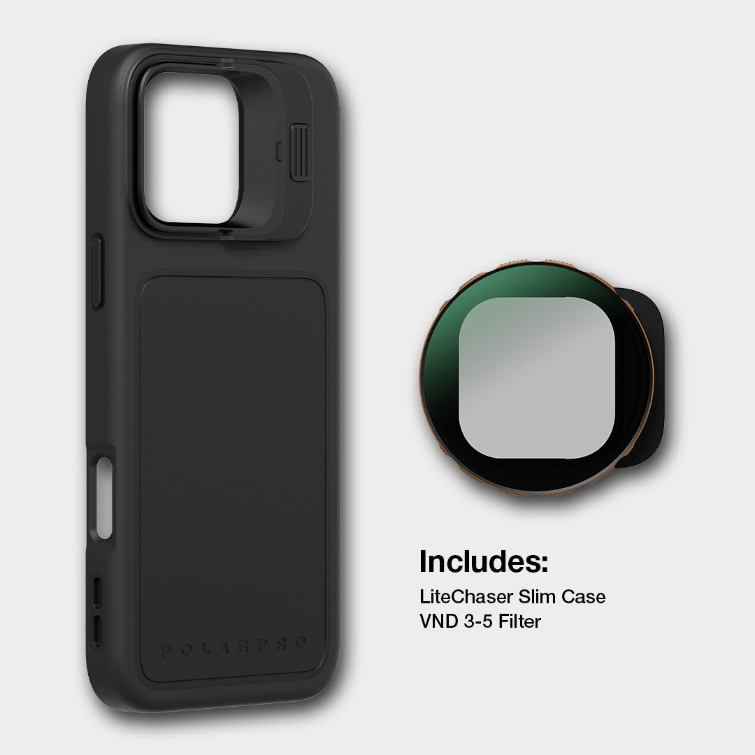 polarpro-litechaser-iphone-16-pro-h-lle-slim-case-schwarz image 1