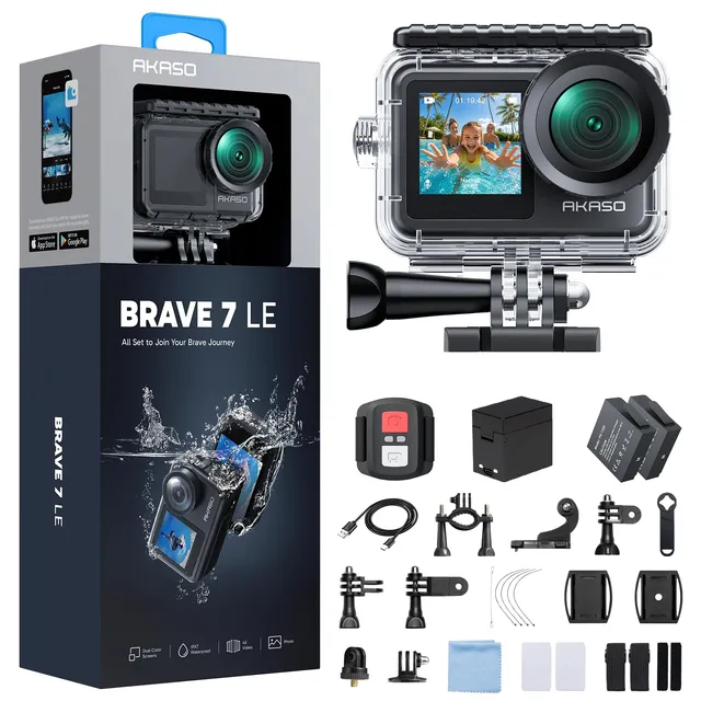 akaso-brave-7-le-actioncam-4k-20mp-dual-display-40m image 1