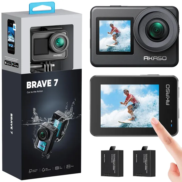 akaso-brave-7-actioncam-4k-20mp-dual-display-ipx8 image 1