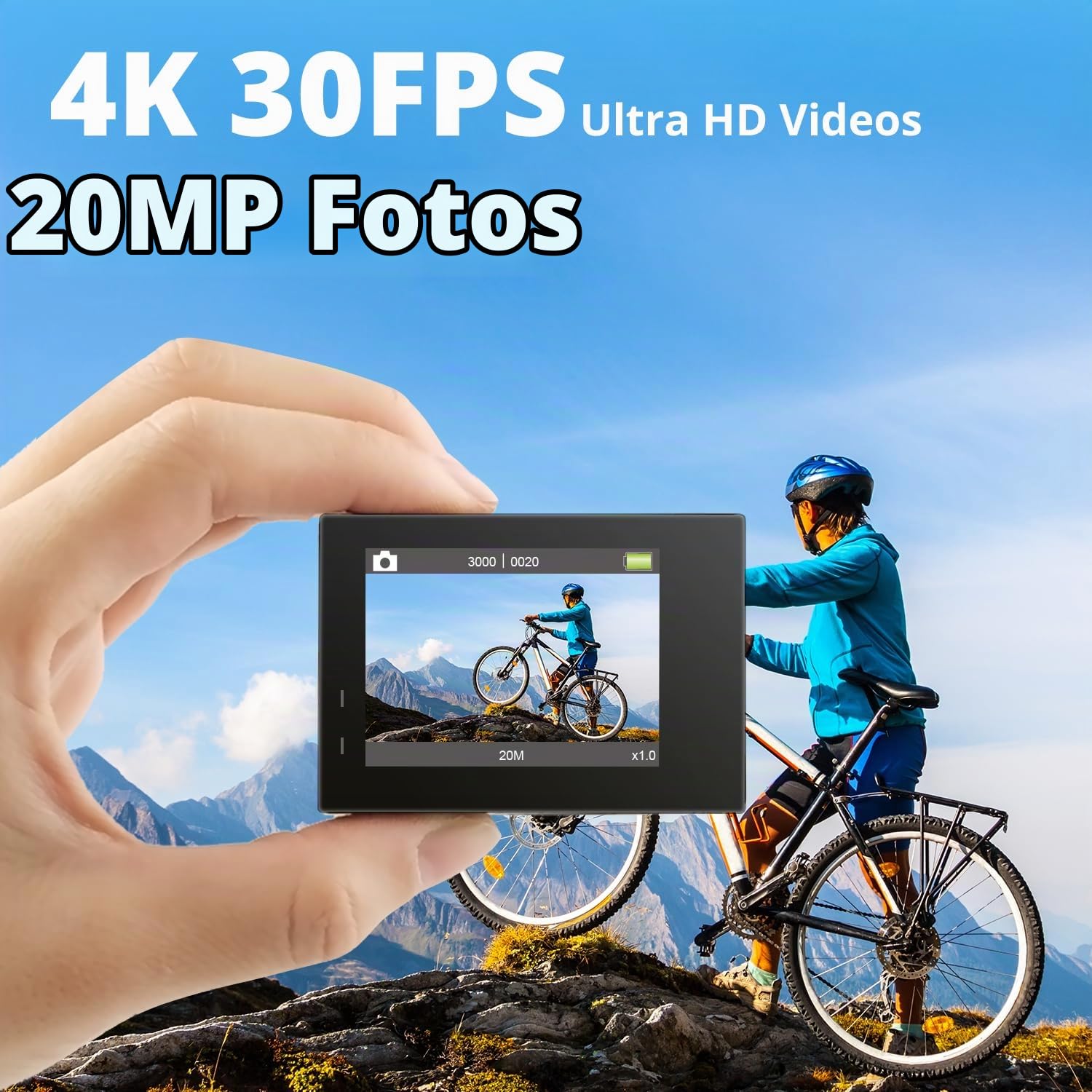 akaso-brave-4-actioncam-4k-20mp-30m-unterwasser image 2