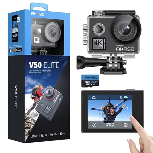 akaso-v50-elite-actioncam-4k60-mit-64gb-wasserdicht-40m image 3
