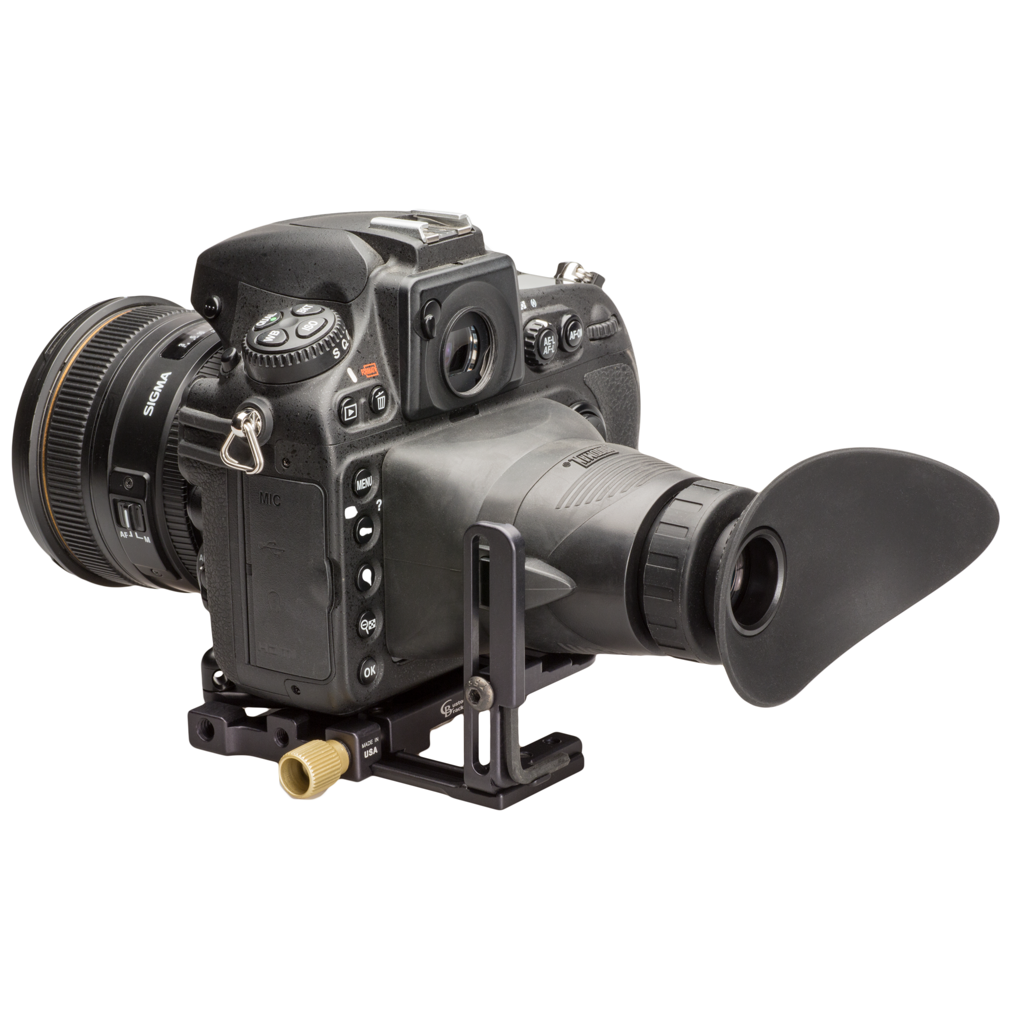 hoodman-live-view-kit-sucherlupe-dslr-kameras-3-fach image 1