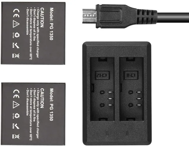 akaso-brave-7-le-akkuladeger-t-2x-1350mah-dual image 1
