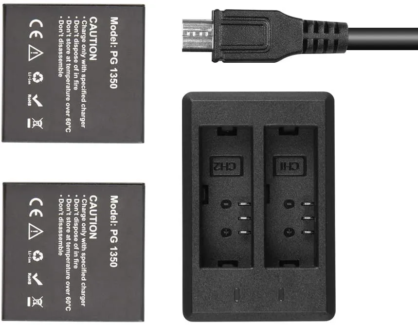 akaso-brave-7-le-akkuladeger-t-2x-1350mah-dual image 1
