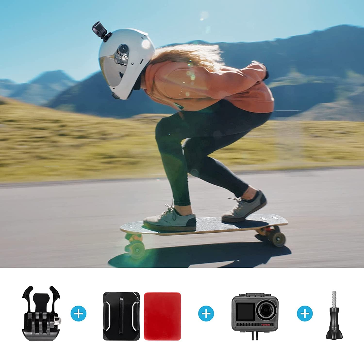 akaso-brave-series-skateboard-halterung-actioncam-zubeh-r image 2