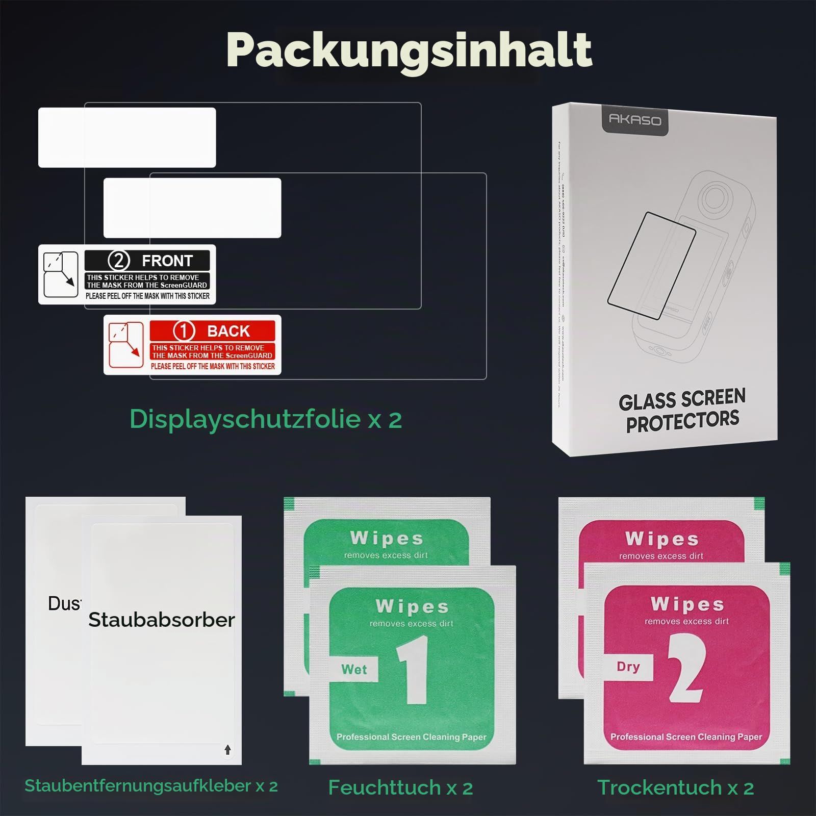 akaso-mini-series-360-displayschutz-2er-pack-geh-rtet image 7