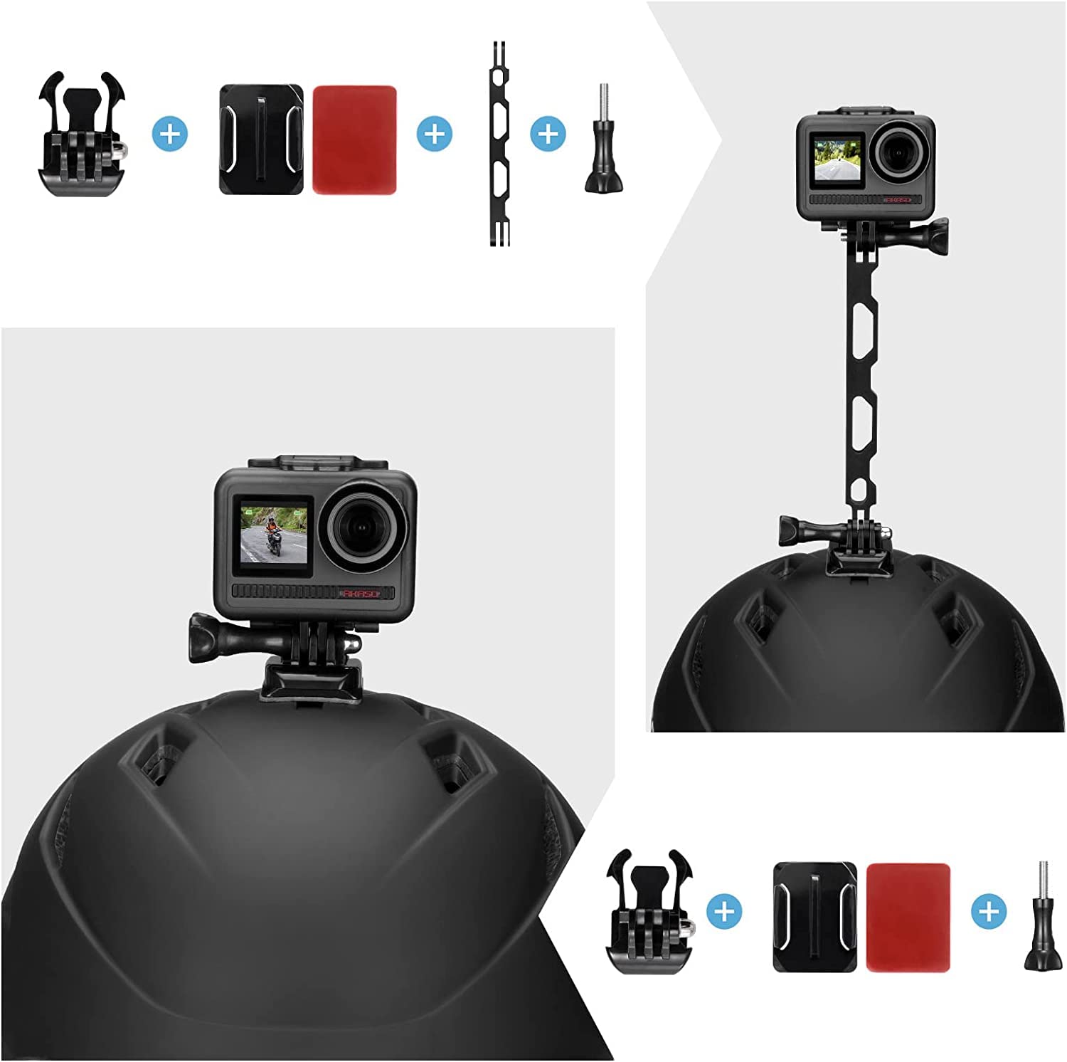 akaso-brave-series-skateboard-halterung-actioncam-zubeh-r image 3