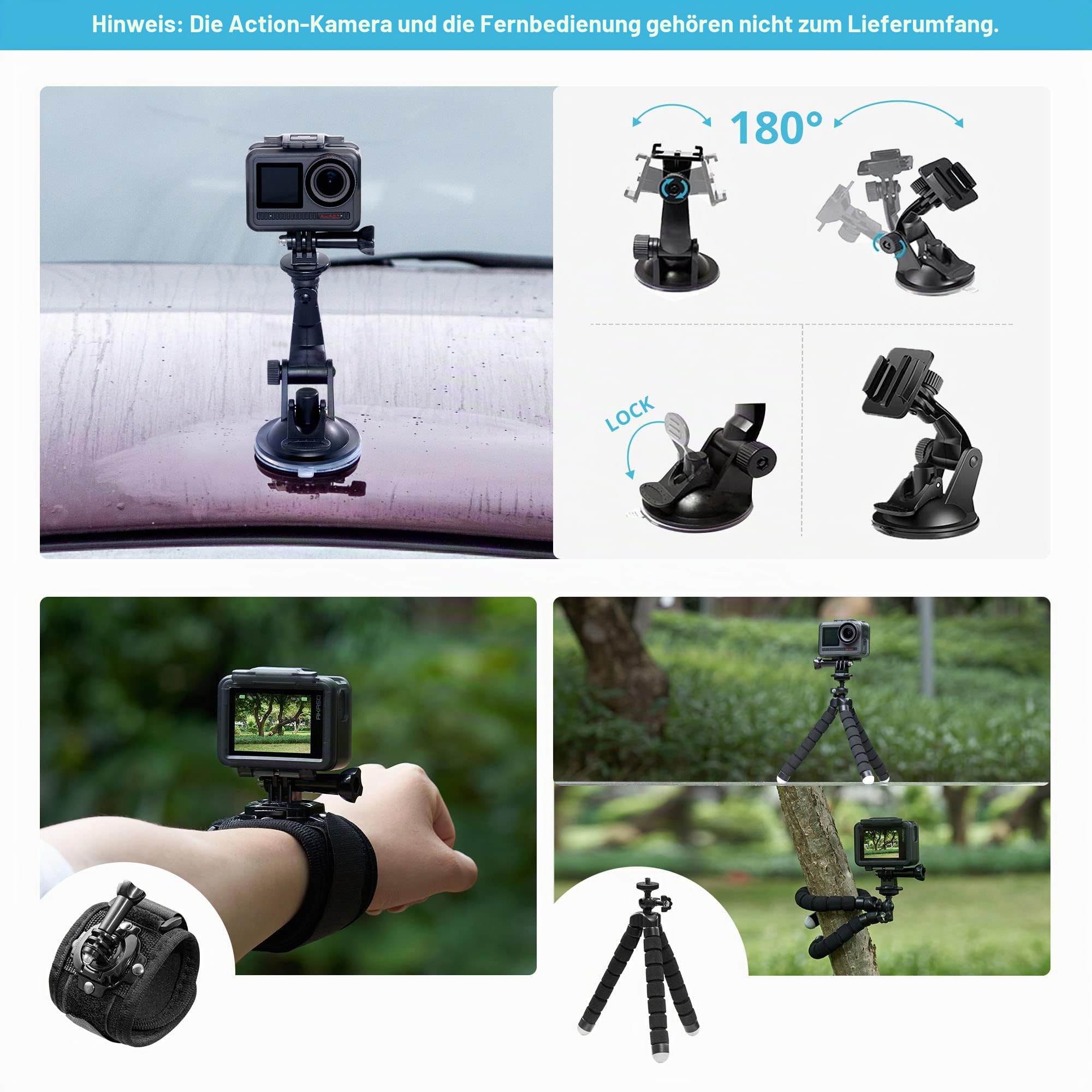 akaso-brave-60-in-1-actioncam-zubeh-rset-mit-tasche image 7