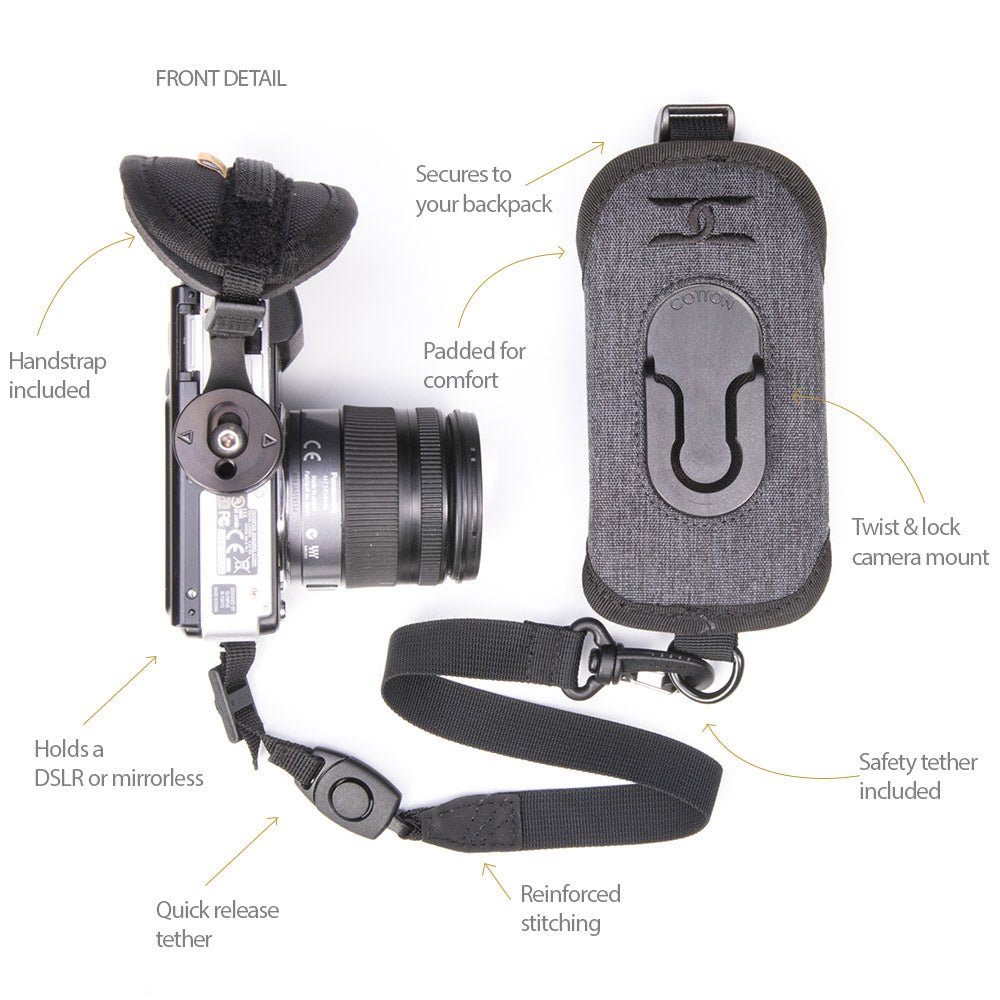 cotton-carrier-g3-strapshot-kamera-holster-grau-dslr image 3