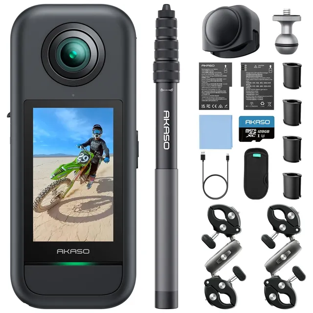 akaso-mini-360-actionkamera-motorrad-set-128gb-5-7k image 1