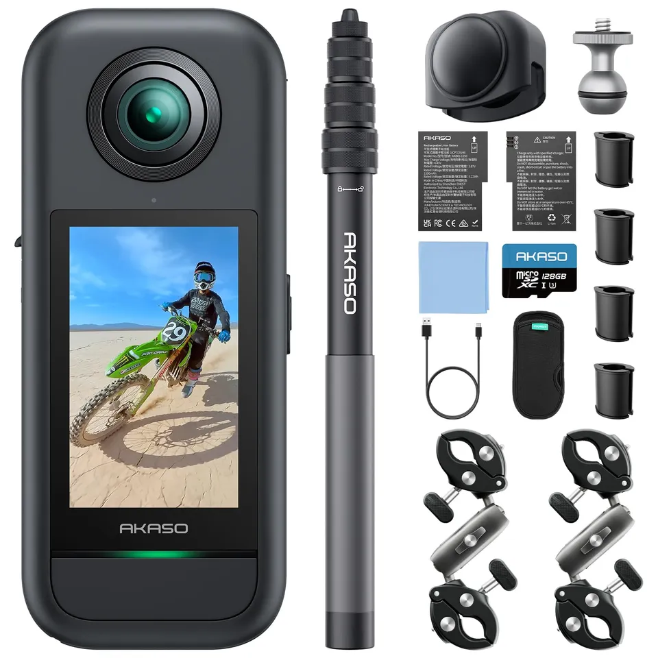 akaso-mini-360-actionkamera-motorrad-set-128gb-5-7k image 1