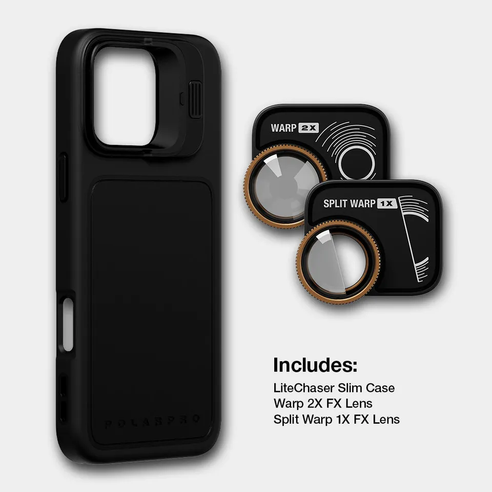 polarpro-litechaser-16-iphone-16-pro-slim-case-schwarz image 1
