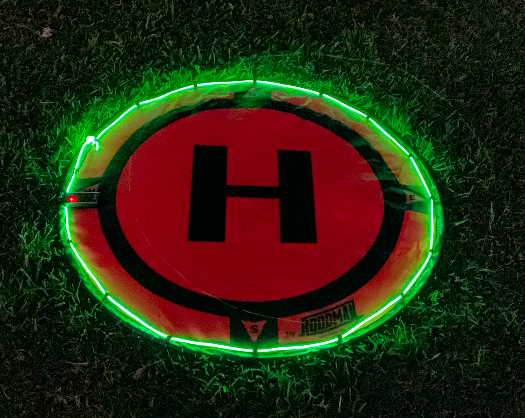 hoodman-drone-landing-pads-gr-n-led-licht-landeplatz-3-5-fu image 2