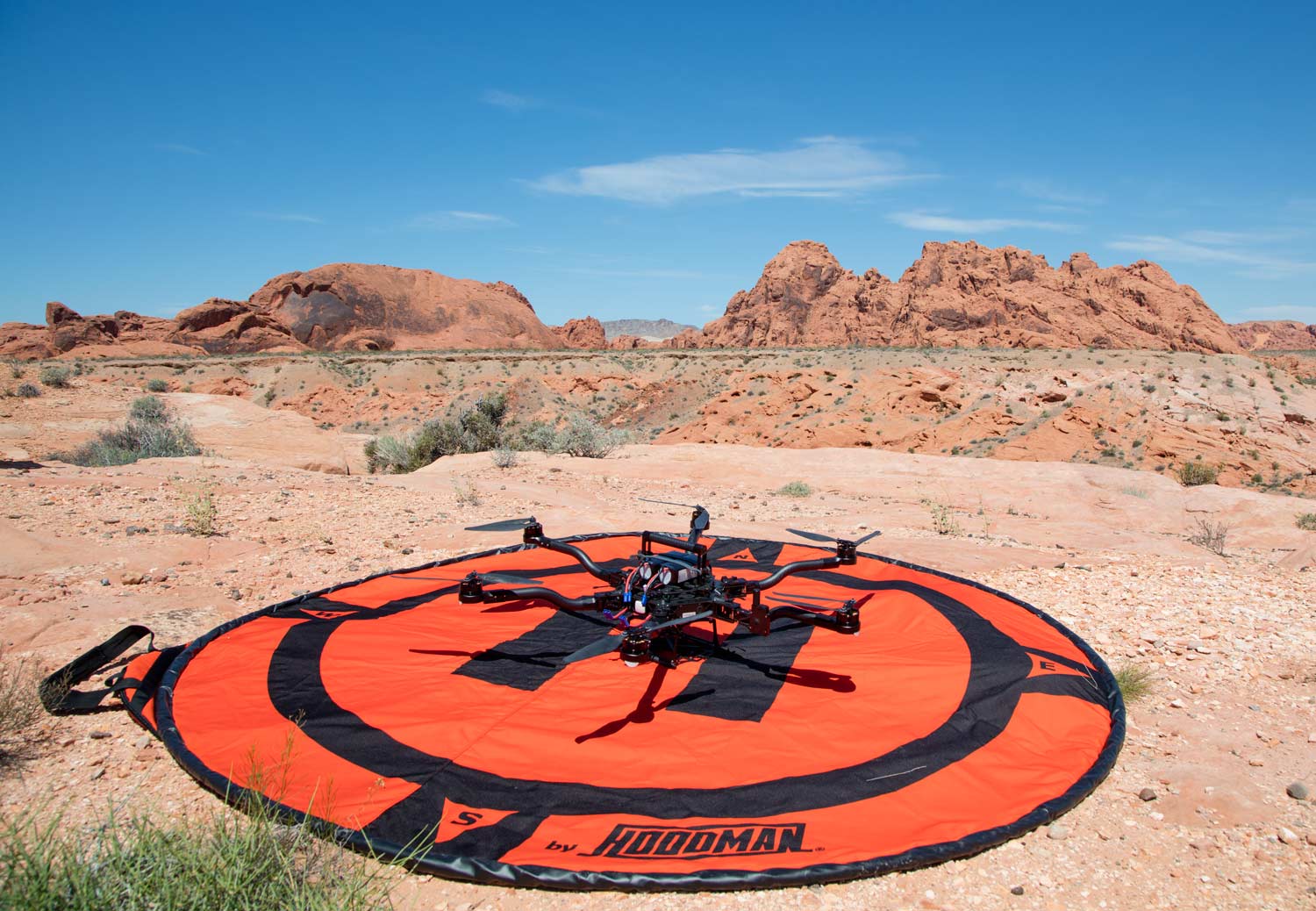 hoodman-drone-landing-pads-hdlp8-landepad-8-ft-orange image 4