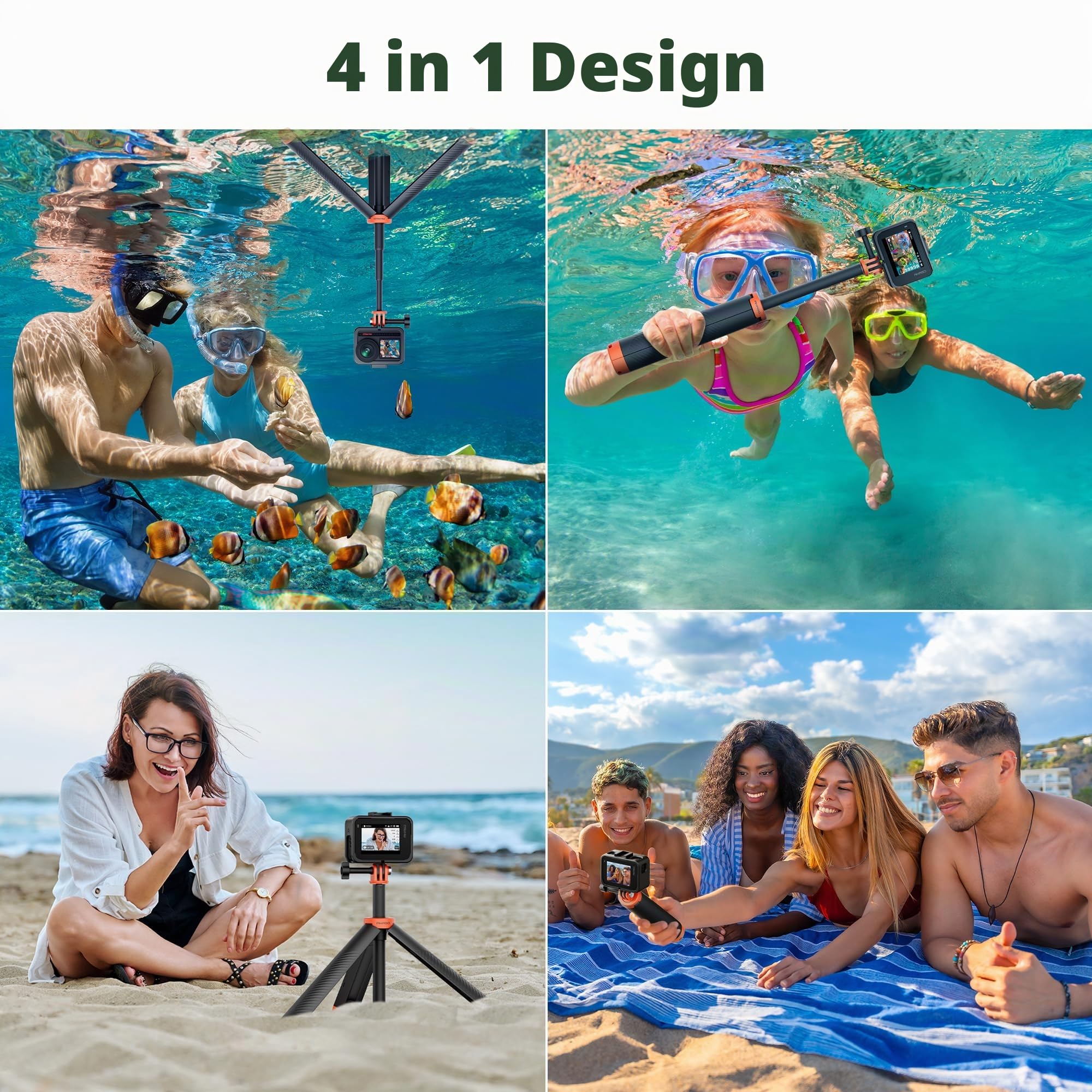 akaso-brave-series-selfie-stick-schwimmstab-3-in-1-61-cm image 4