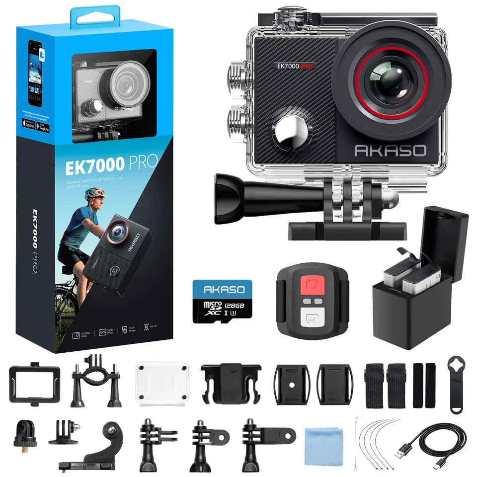 akaso-ek7000-action-cam-4k-128gb-unterwasserkamera-40m image 1
