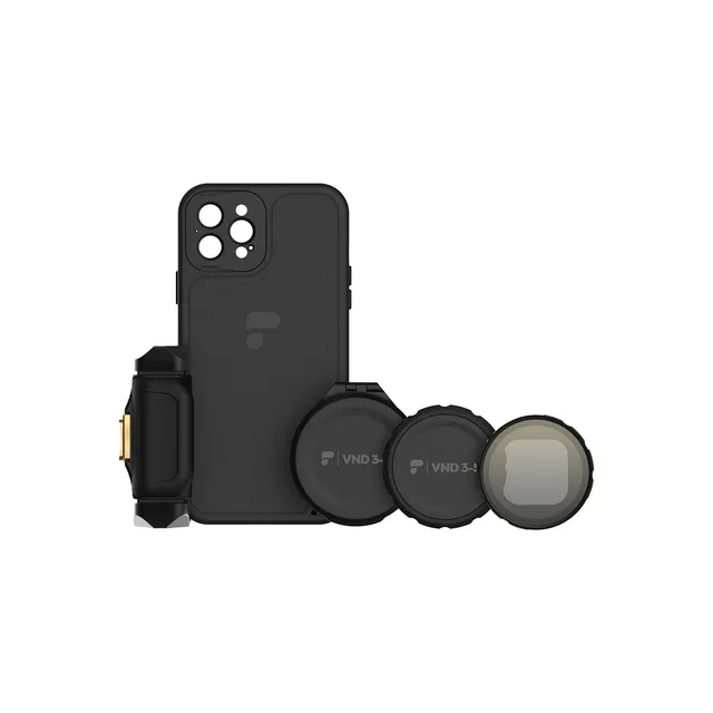 polarpro-litechaser-iphone-12-pro-max-kit-filter-griff-schwarz image 1