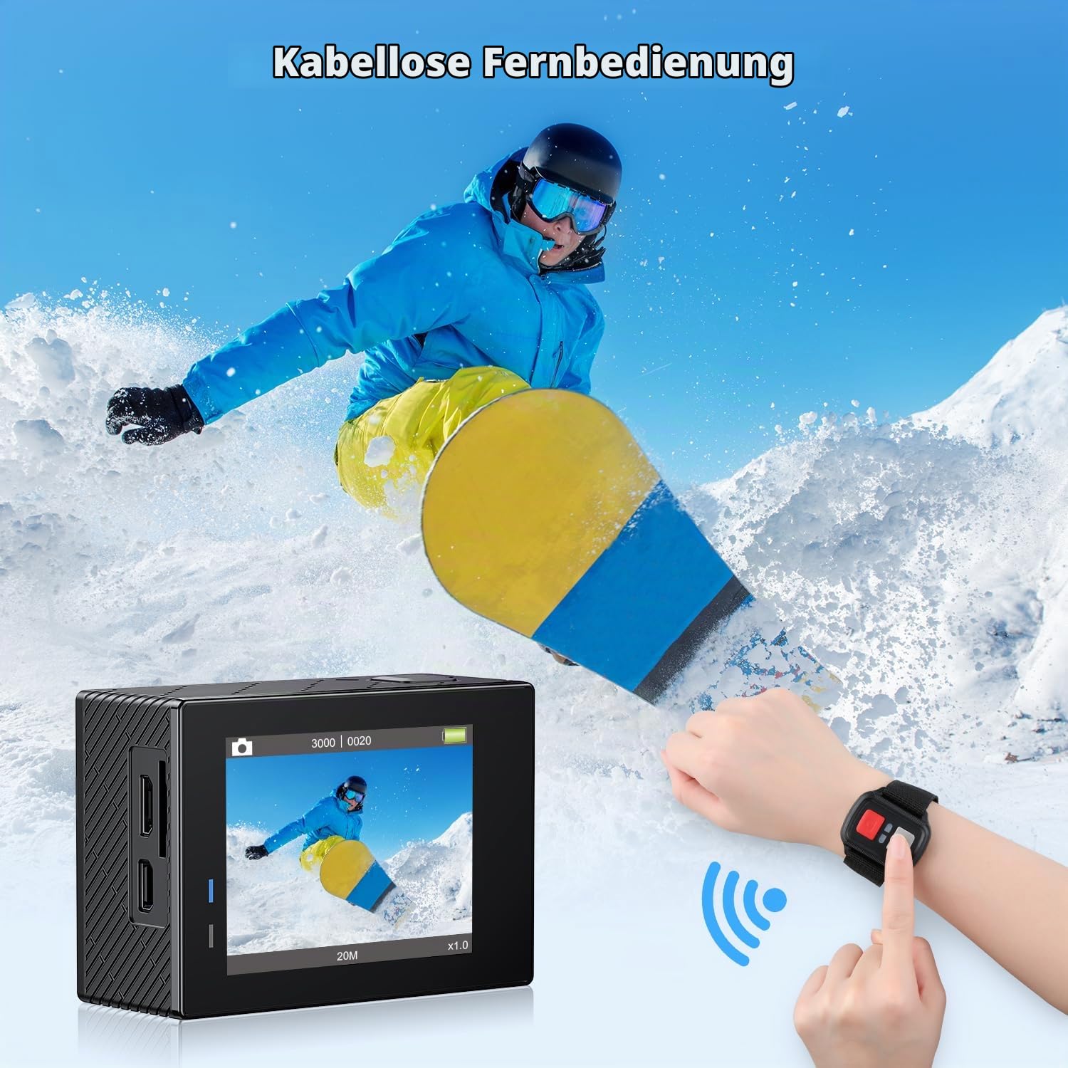 akaso-brave-4-actioncam-4k-20mp-30m-unterwasser image 5