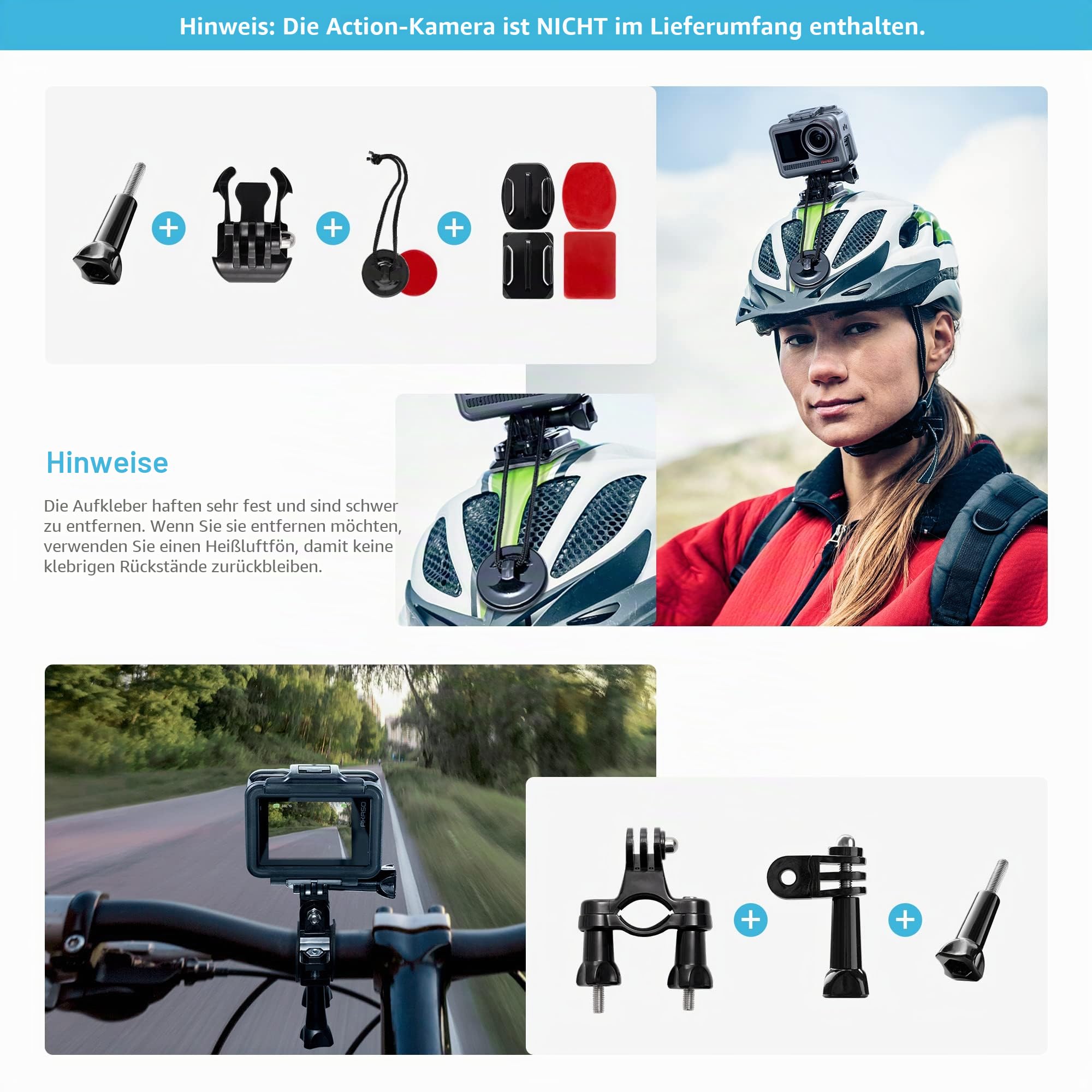 akaso-brave-42-in-1-actioncam-zubeh-rset-mit-tasche image 5