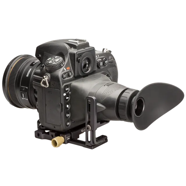 hoodman-live-view-kit-sucherlupe-dslr-kameras-3-fach image 1