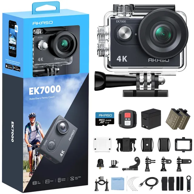 akaso-ek7000-actioncam-4k30-20mp-mit-64gb-karte image 1