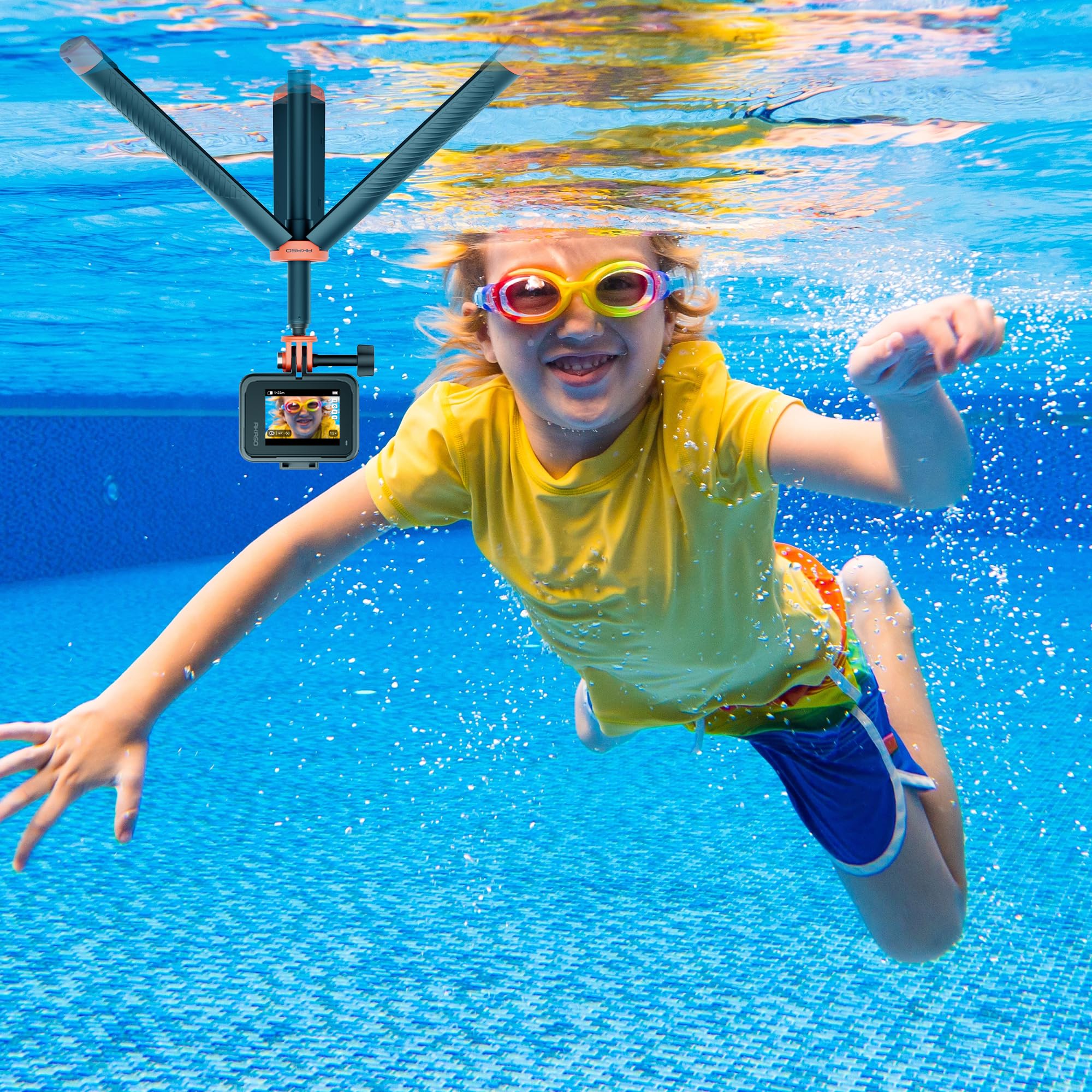 akaso-brave-series-selfie-stick-schwimmstab-3-in-1-61-cm image 6